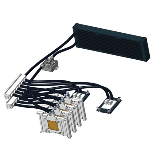 Liquid cooling Thermal  Closed Loop Liquid Cooler 