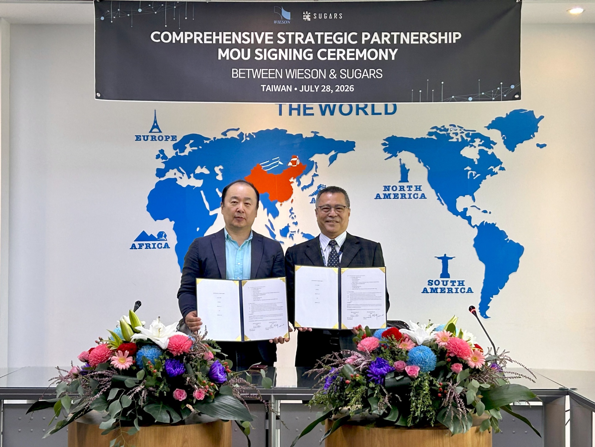 Showcasing the Signed Strategic Partnership MOU